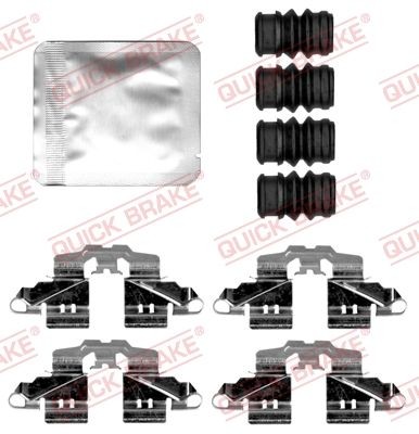 QUICK BRAKE Sada príslużenstva oblożenia kotúčovej brzdy 109-0161 Sada príslużenstva oblożenia kotúčovej brzdy QUICK BRAKE Suzuki SJ 413 109-0161