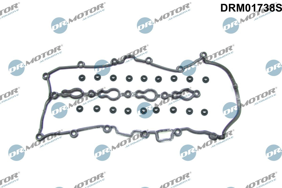 DR.MOTOR AUTOMOTIVE Packningssats, ventilkåpa DRM01738S Byta Ventilkåpspackning Opel Insignia B Sports Tourer kostnad DR.MOTOR AUTOMOTIVE DRM01738S