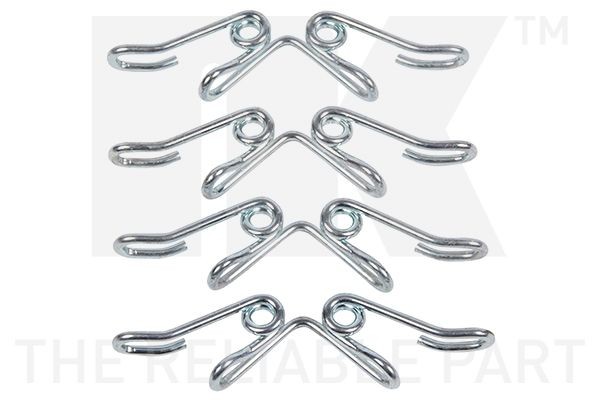 NK Kit de acessórios, pastilhas de travão 7933220 Kit de acessórios, pastilhas de travão NK Ford USA MUSTANG 7933220