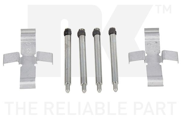 NK Kit d'accessoires, plaquette de frein à disque 7936040 7936040 Kit d'accessoires, plaquette de frein à disque BMW X6 NK