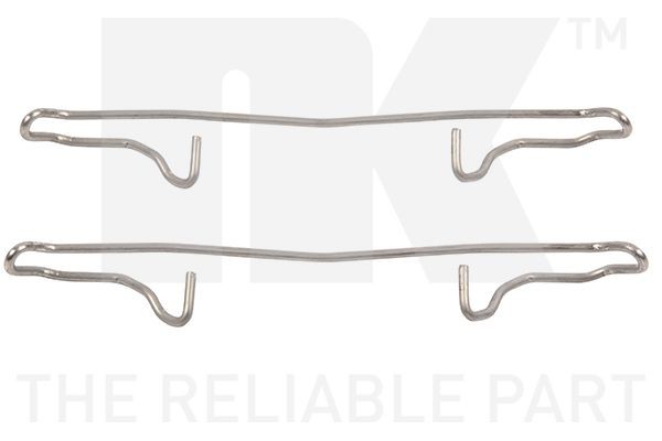 NK Monteringssett, bremseklosser 7936100 Tibehørsett, skivebremse belegg NK ADAM 7936100 billige