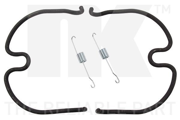 NK Kit de acessórios, maxilas do travão 7936872 Kit de acessórios maxilas do travão NK Opel SIGNUM 7936872