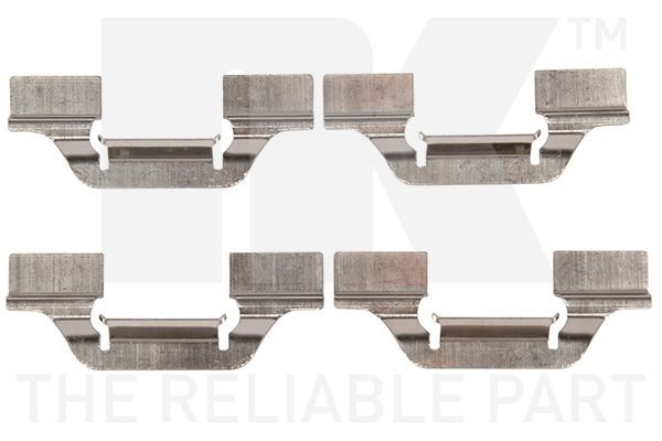 NK Piederumu komplekts, Disku bremžu uzlikas 7947685 7947685 Piederumu komplekts, disku bremžu uzlikas NK CHEVROLET ORLANDO