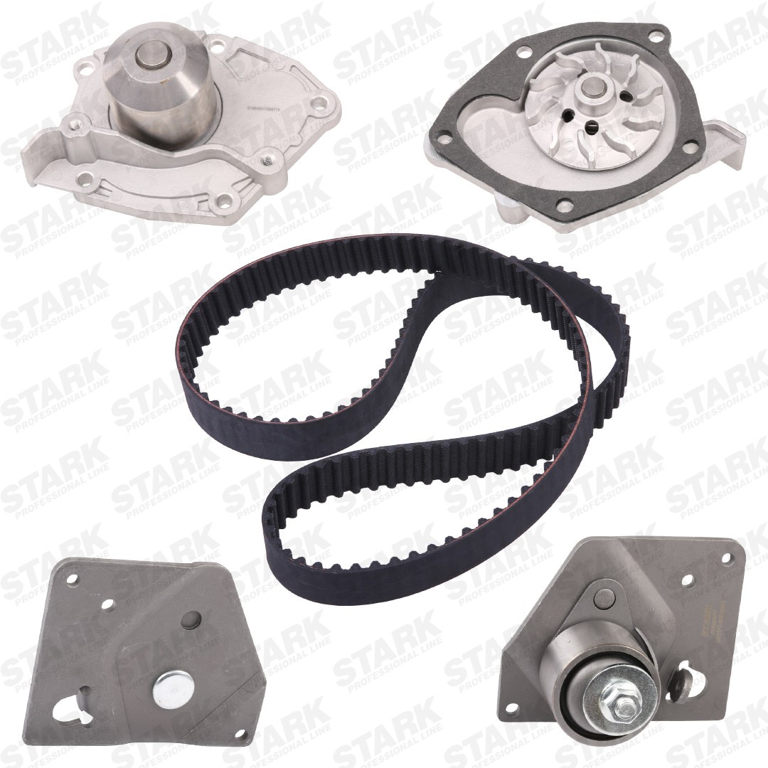 STARK Vodné čerpadlo + sada ozubeného remeňa SKWPT-0750524 SKWPT-0750524 Sada rozvodov RENAULT DUSTER STARK
