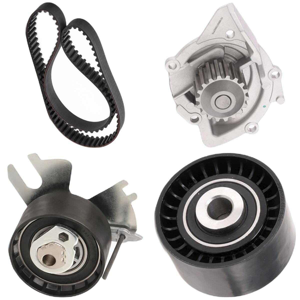 RIDEX Kit cinghia distribuzione, pompa acqua 3096W0543 3096W0543 Kit cinghia di distribuzione RIDEX FORD KA costo