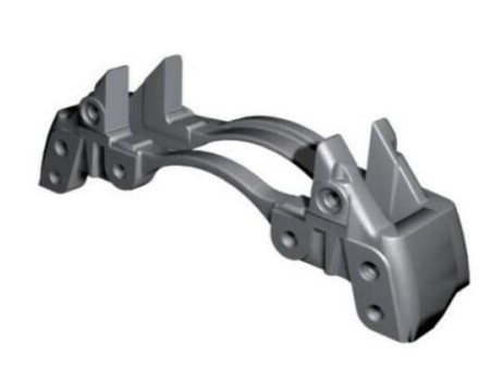 KNORR-BREMSE Support, étrier de frein K001926 K001926 Support d'étrier FIAT 128 KNORR-BREMSE