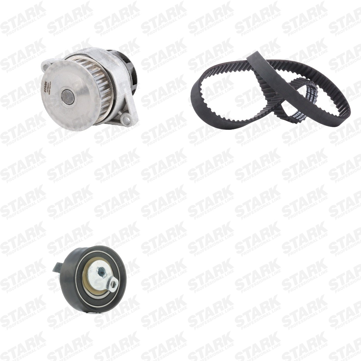STARK Kit de distribution + pompe à eau SKWPT-0750587 Seat LEON Kit complet de courroie de distribution STARK SKWPT-0750587