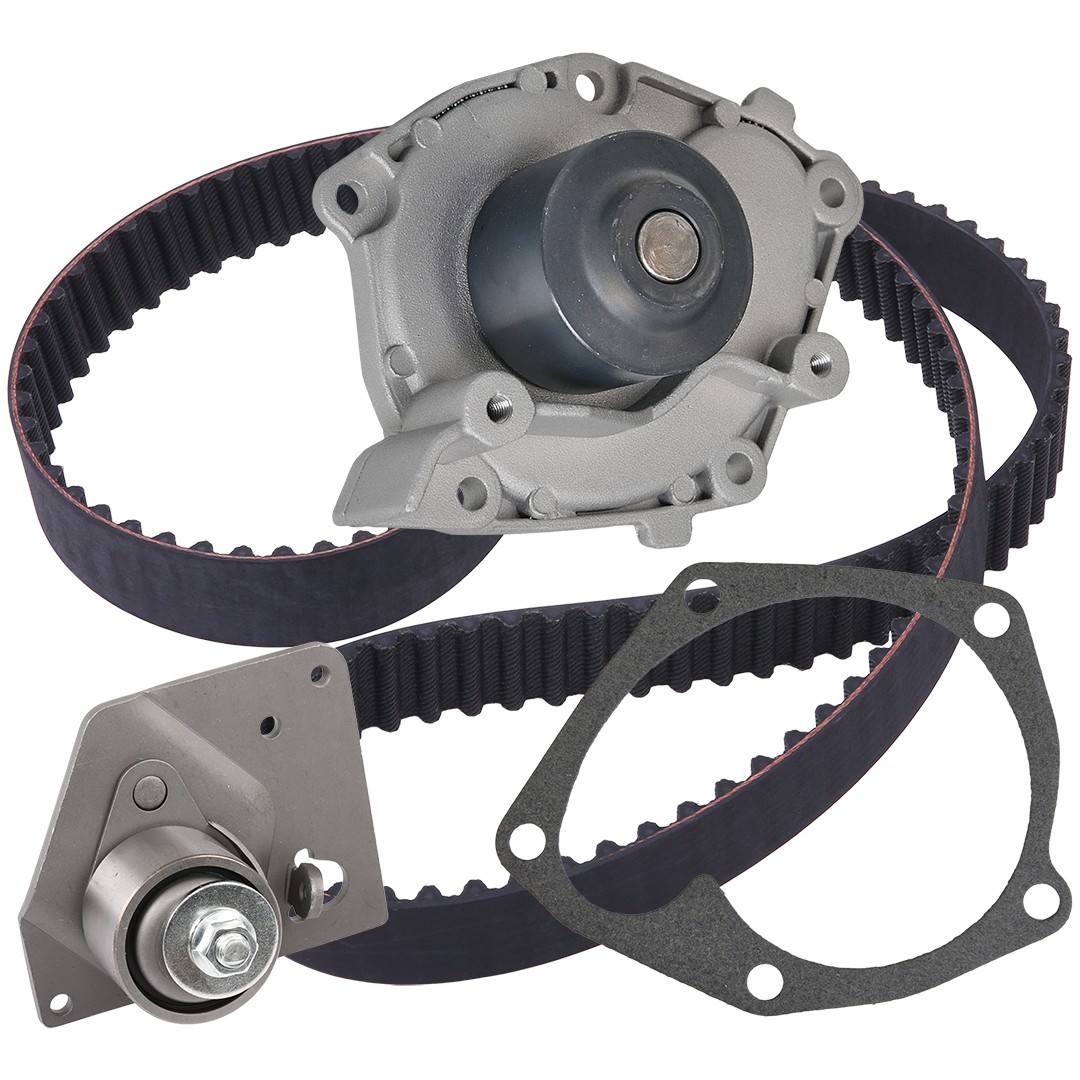 RIDEX Tandremssæt med vandpumpe 3096W0589 Vandpumpe + tandremssæt RIDEX Nissan PATROL 3096W0589