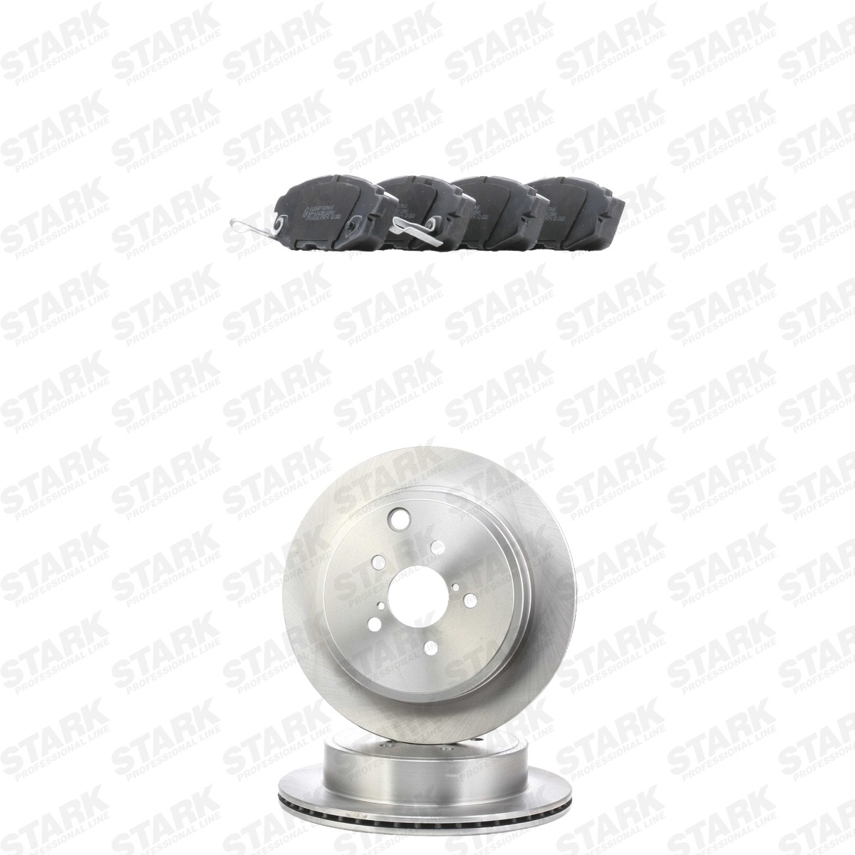 STARK Σετ φρένων, δισκόφρενα SKBK-10992263 Σετ δισκόπλακες τακάκια STARK Brat / MV SKBK-10992263 φθηνά