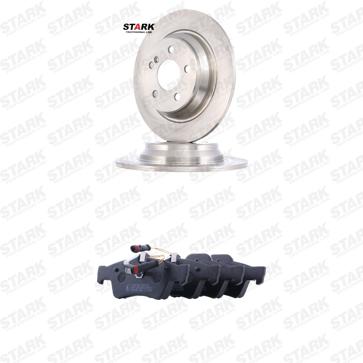 STARK Bromssats, skivbroms SKBK-10992327 SKBK-10992327 Bromsskivor och bromsbelägg STARK MERCEDES-BENZ SLK