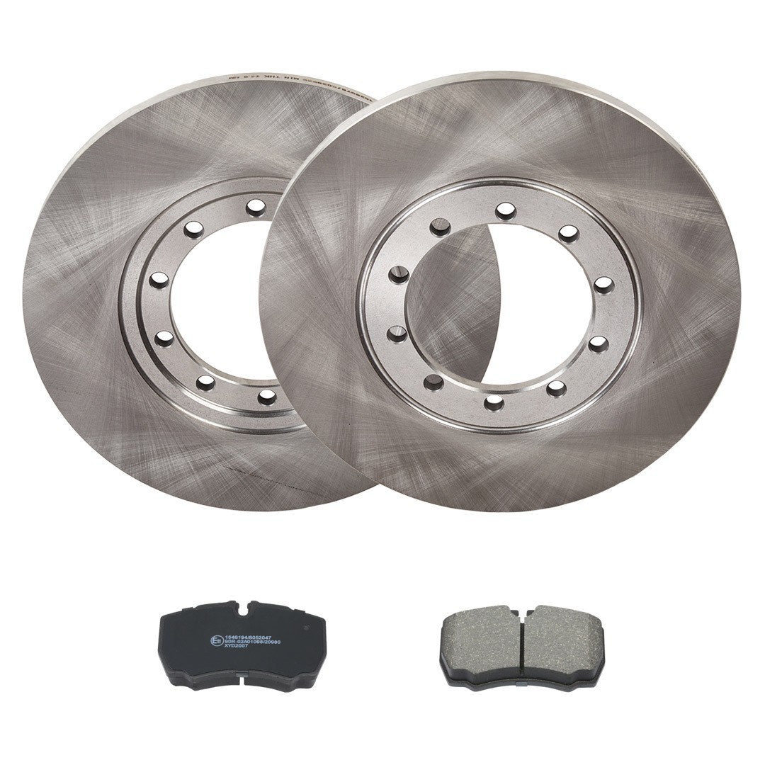 RIDEX Disques et plaquettes de freins 3405B2367 Plaquette et disque de frein RIDEX TRANSIT COURIER 3405B2367 pas cher