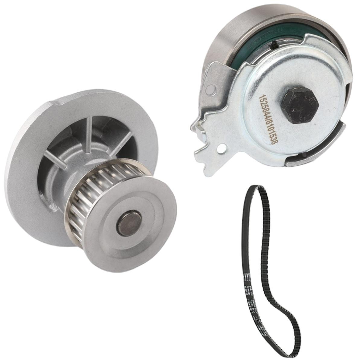 RIDEX Σετ ιμάντα χρονισμού με αντλία νερού 3096W0603 3096W0603 Σετ ιμάντα χρονισμού CHEVROLET BLAZER S10 RIDEX