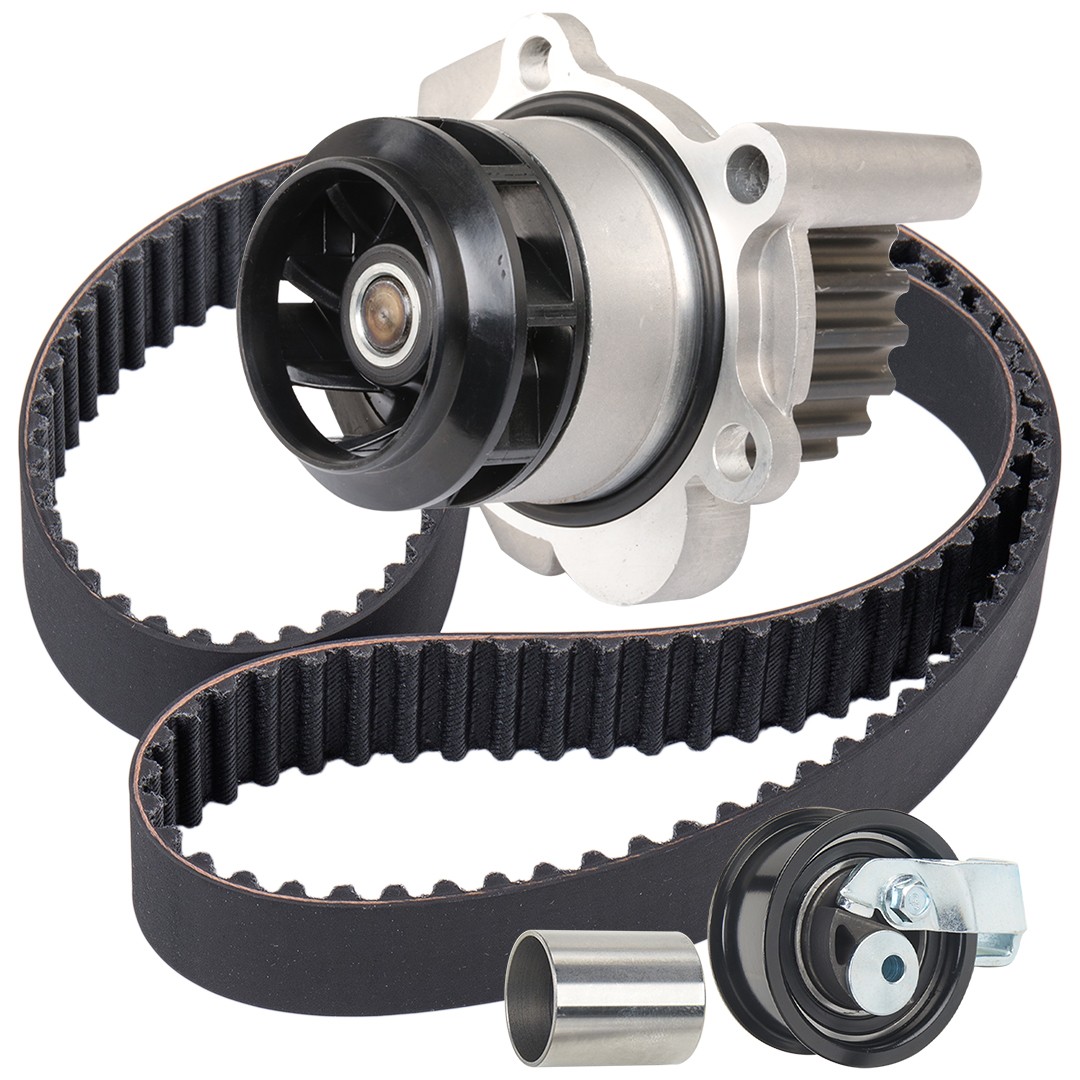 RIDEX Distributieriem set + waterpomp 3096W0604 3096W0604 Distributieriem en waterpomp Volkswagen PASSAT RIDEX