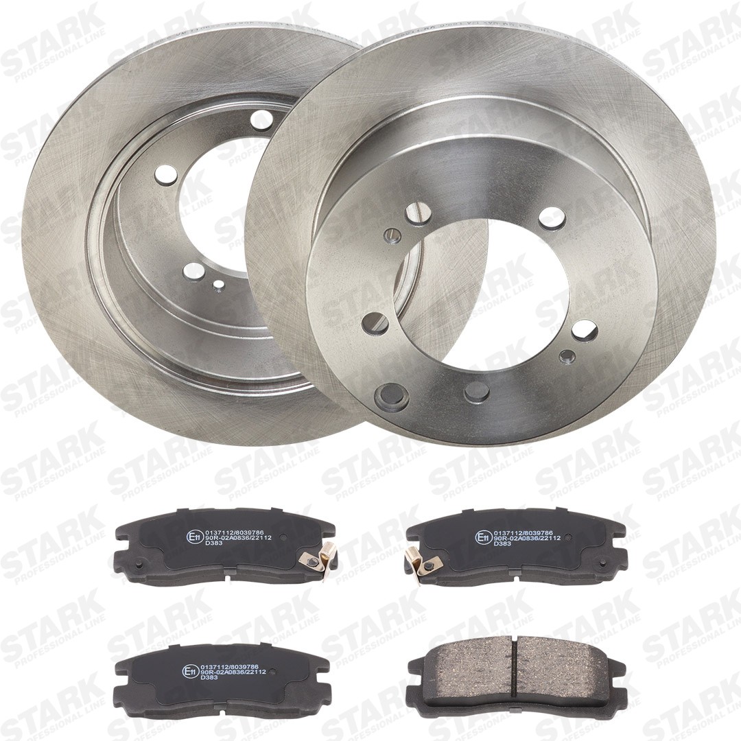 STARK Pidurikomplekt, ketaspidur SKBK-10992394 SKBK-10992394 Pidurikomplekt CHRYSLER PT CRUISER STARK