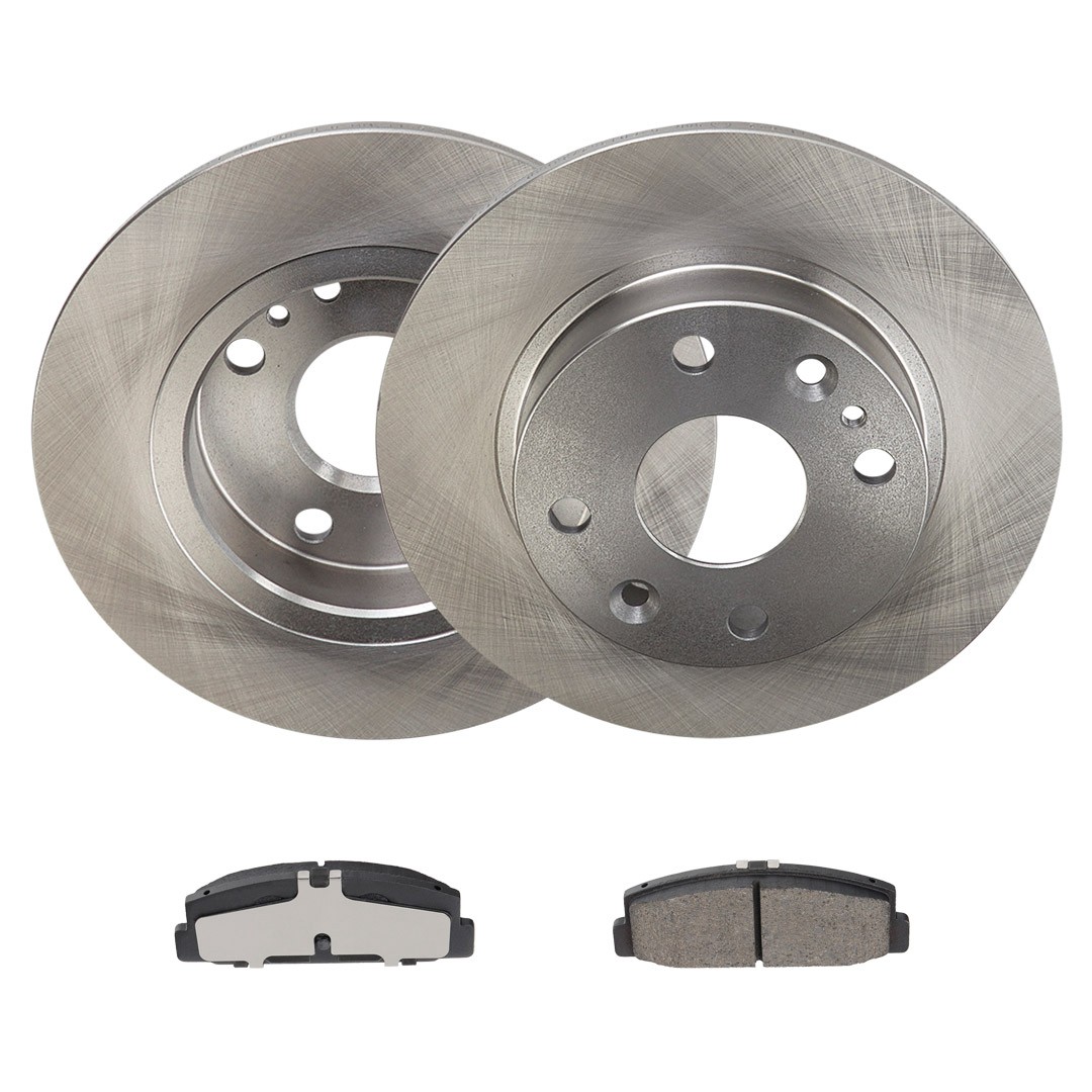 RIDEX Remschijven en blokken 3405B2414 3405B2414 Remschijven en -blokken MAZDA 323 RIDEX