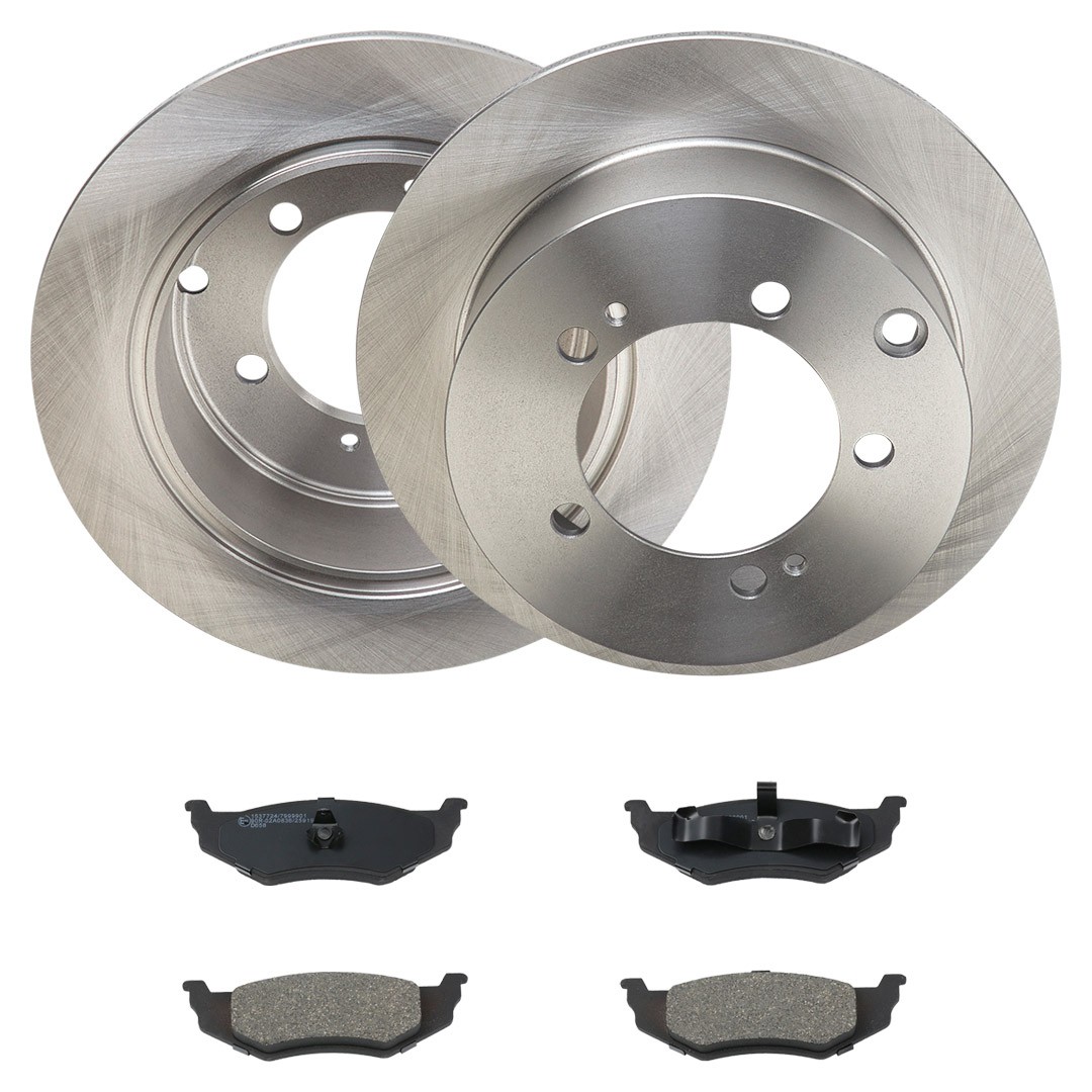 RIDEX Remschijven en blokken 3405B2429 Remschijven en -blokken RIDEX CHRYSLER 3405B2429