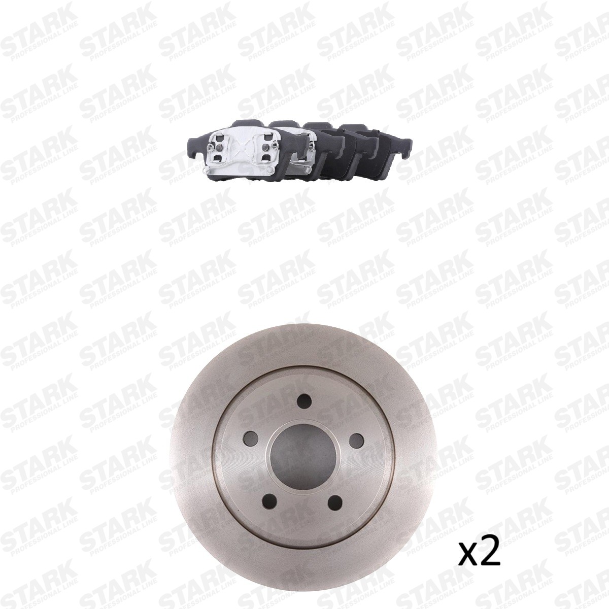 STARK Bremsscheiben und -beläge SKBK-10992463 SKBK-10992463 Bremsen Set FORD SCORPIO STARK kaufen