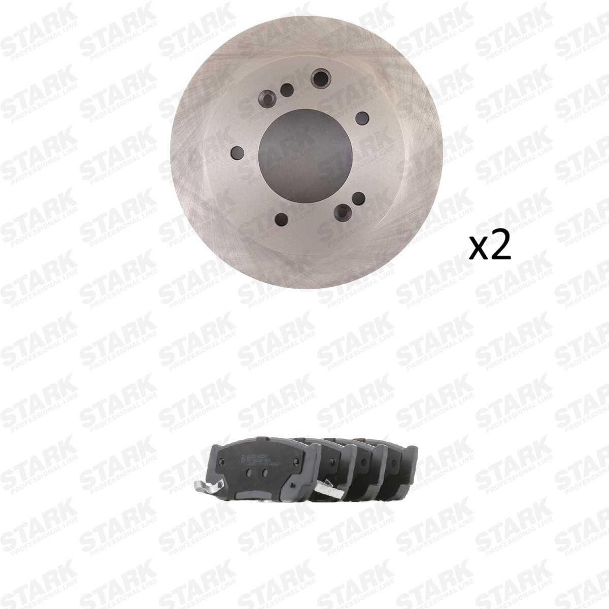 STARK Bremseskiver og klodser SKBK-10992474 Bremse-kit STARK OPTIMA SKBK-10992474 billig