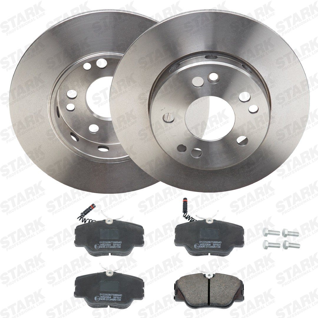STARK Remschijven en blokken SKBK-10992511 Mercedes-Benz CLC Remschijven en blokken, set STARK SKBK-10992511