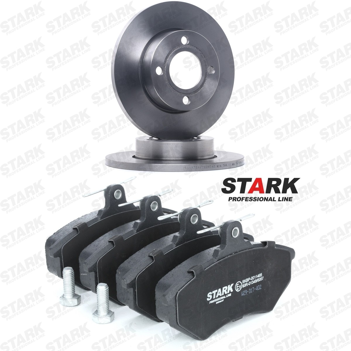 STARK Bremžu komplekts, Disku bremzes SKBK-10992566 Bremžu komplekts STARK Audi Q7 SKBK-10992566