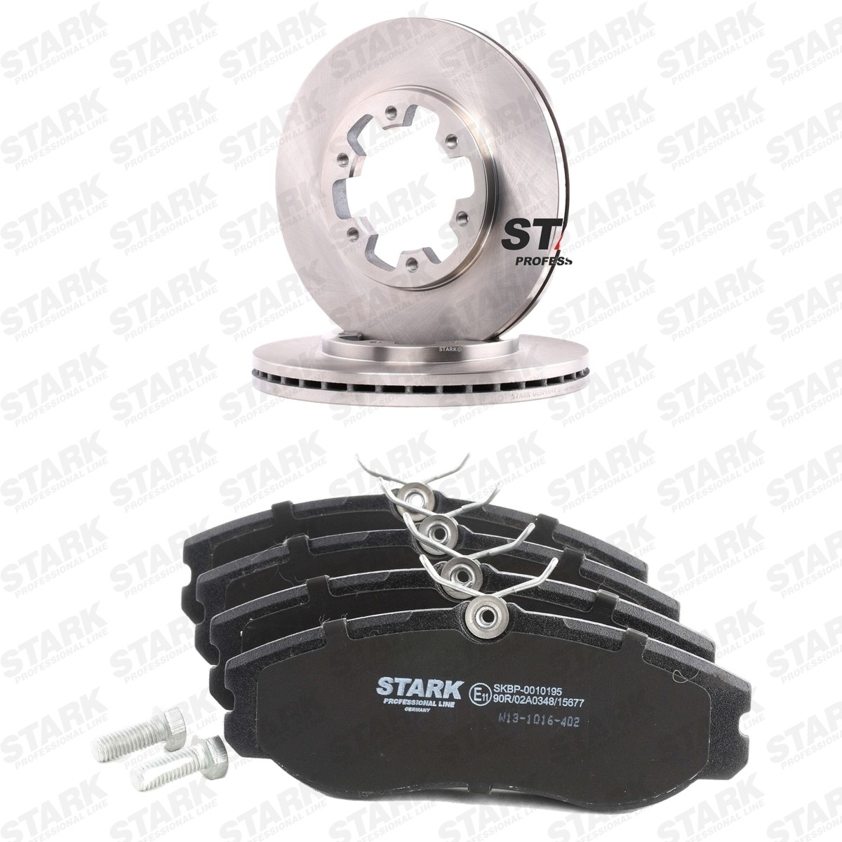 STARK Bremseskiver og klodser SKBK-10992592 Bremse-kit STARK Nissan LEAF SKBK-10992592