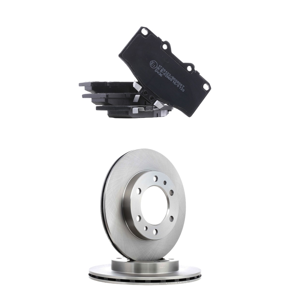 RIDEX Pidurikomplekt, ketaspidur 3405B2617 Pidurikomplekt RIDEX SHARAN 3405B2617 odav