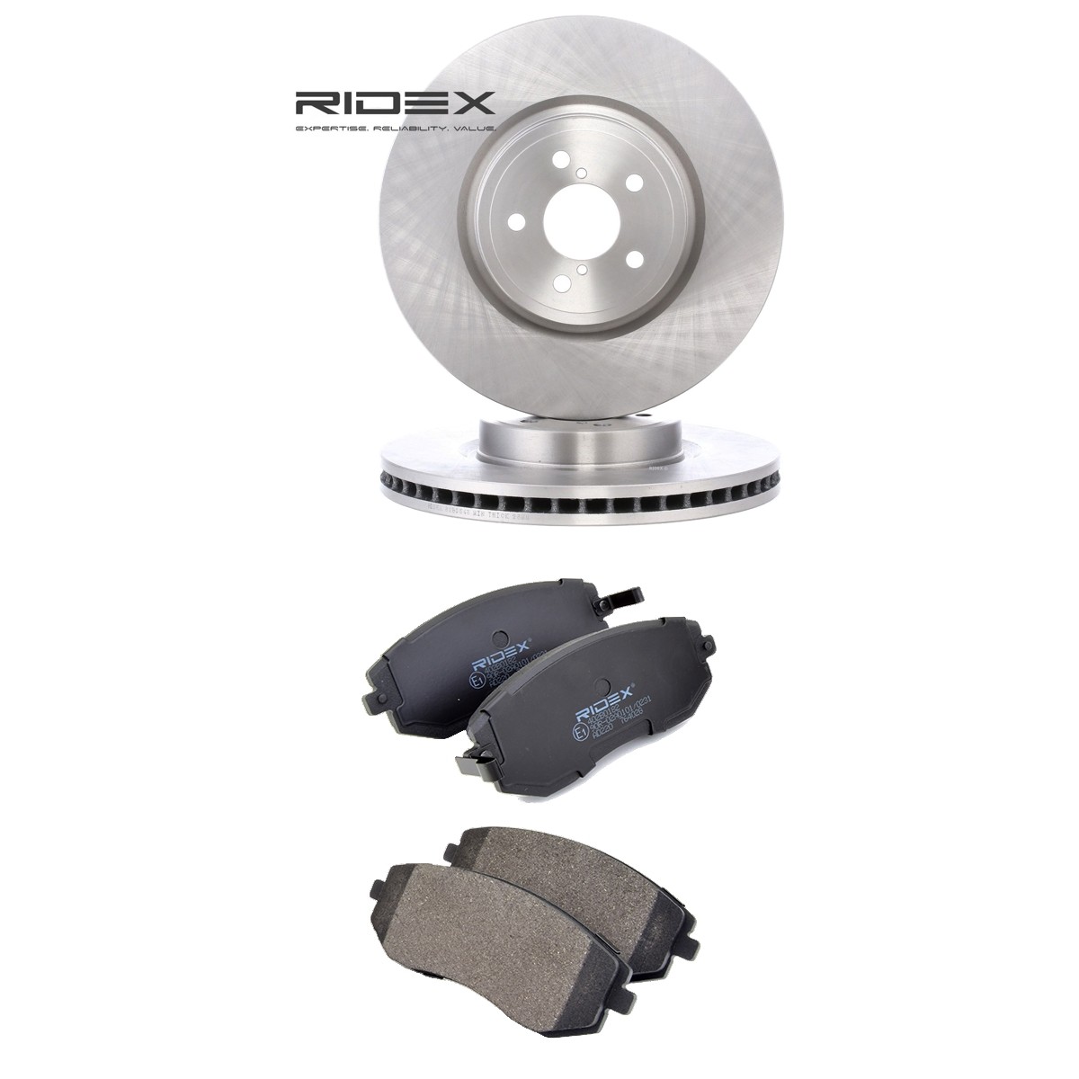 RIDEX Kit dischi e pastiglie 3405B2641 3405B2641 Kit dischi e pastiglie SUBARU OUTBACK RIDEX costo