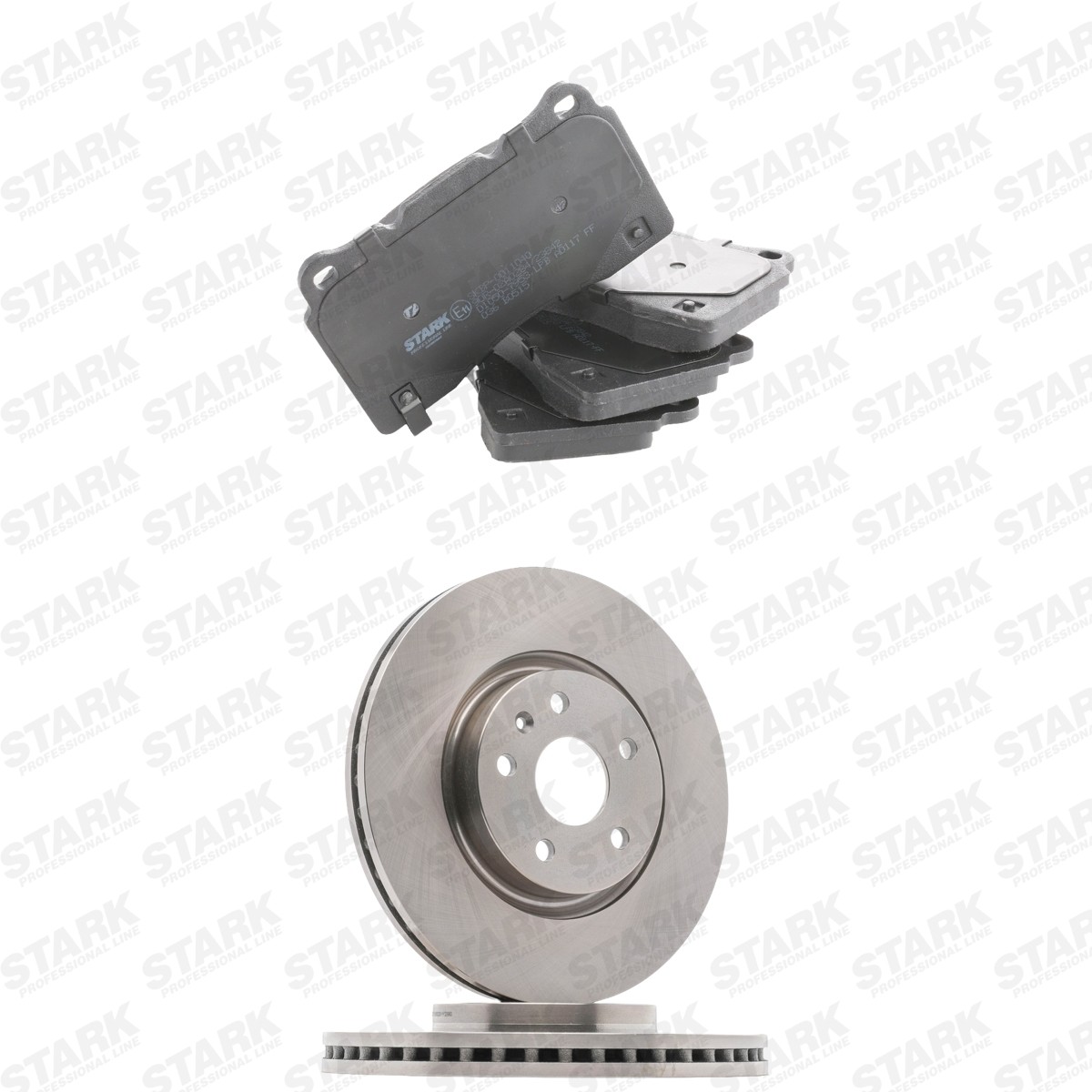 STARK Bremseskiver og -klosser SKBK-10992646 SKBK-10992646 Bremseskiver og klosser SAAB 95 Stasjonsvogn STARK