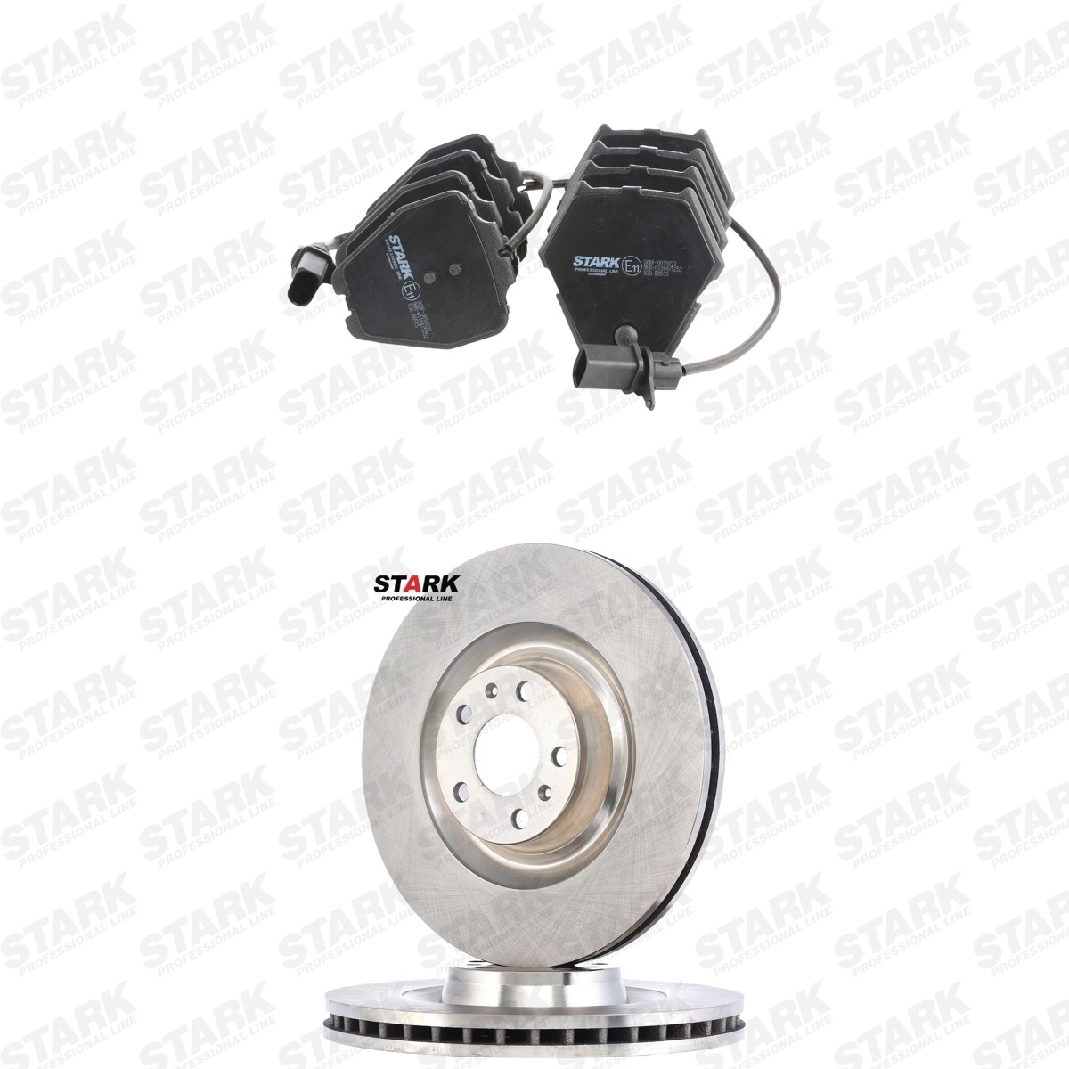 STARK Bremžu komplekts, Disku bremzes SKBK-10992687 Bremžu komplekts STARK Audi Q7 SKBK-10992687
