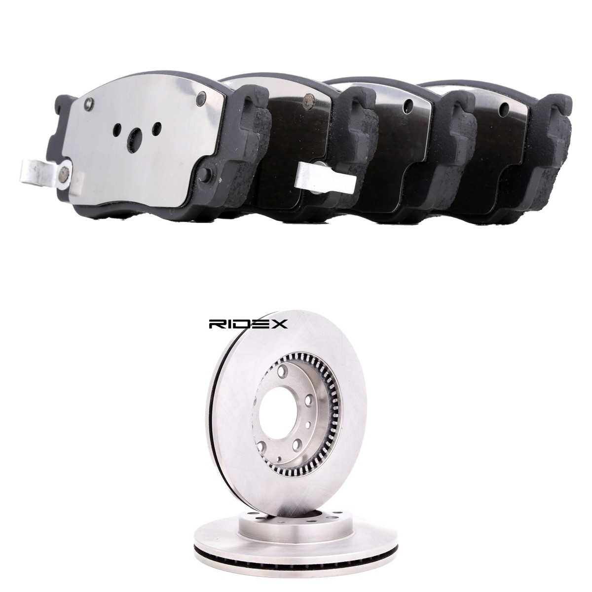 RIDEX Remschijven en blokken 3405B2693 Mazda 323 Blokken en schijven RIDEX 3405B2693