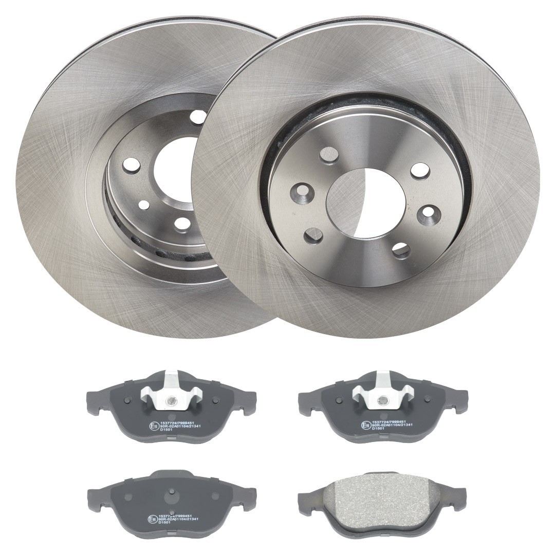 RIDEX Bromssats, skivbroms 3405B2706 3405B2706 RIDEX bromspaket RENAULT CAPTUR