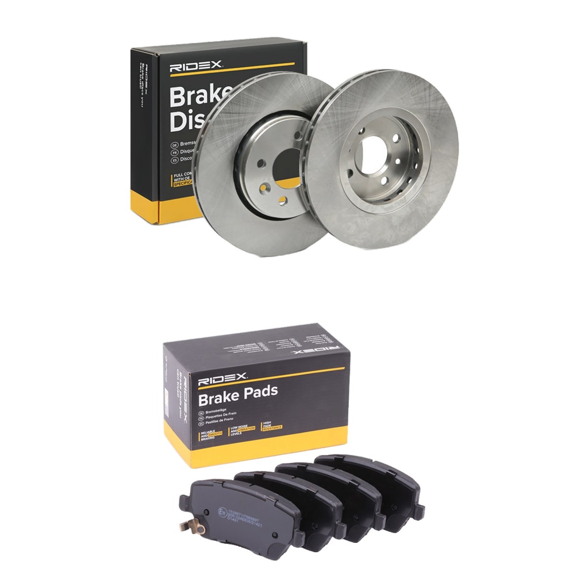 RIDEX Pidurikomplekt, ketaspidur 3405B2735 Pidurikomplekt RIDEX 4 3405B2735 odav