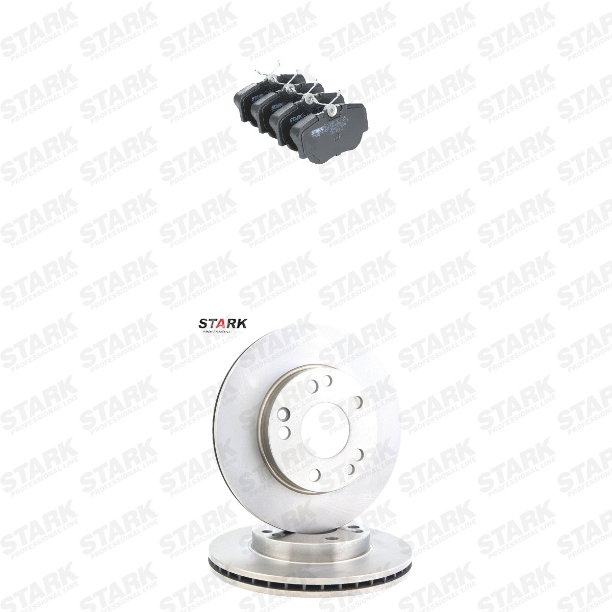 STARK Bremseskiver og -klosser SKBK-10992773 Bremsesett STARK A-Klasse SKBK-10992773 billige