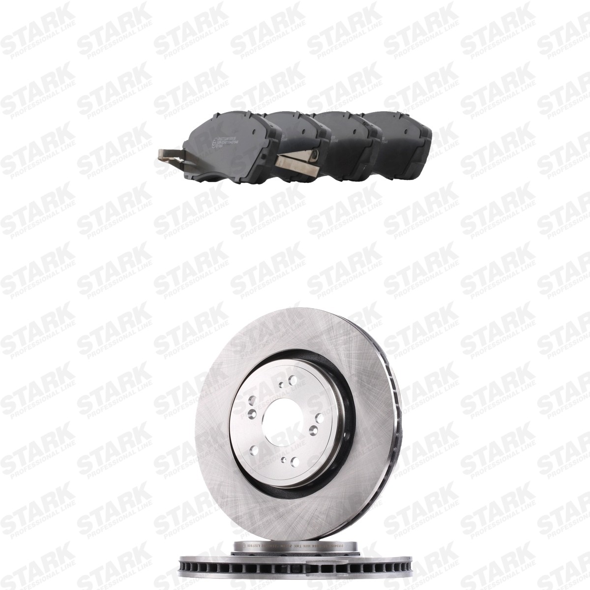 STARK Bromssats, skivbroms SKBK-10992784 SKBK-10992784 STARK bromssatser Honda CRX