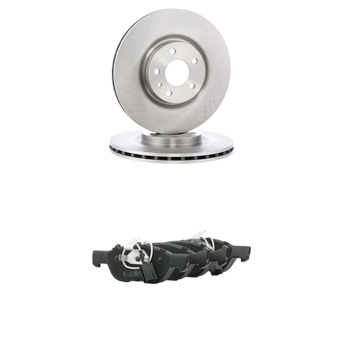 RIDEX Σετ φρένων, δισκόφρενα 3405B2785 Σετ δισκόπλακες τακάκια RIDEX 159 3405B2785 φθηνά