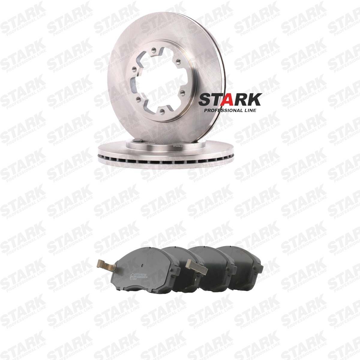 STARK Jarrupalasarja, levyjarru SKBK-10992810 SKBK-10992810 STARK Jarrusarjat Nissan BLUEBIRD hinta