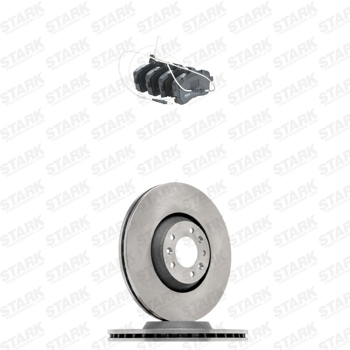 STARK Bremseskiver og -klosser SKBK-10992862 Bremseskiver og bremseklosser STARK 5008 SKBK-10992862 billige