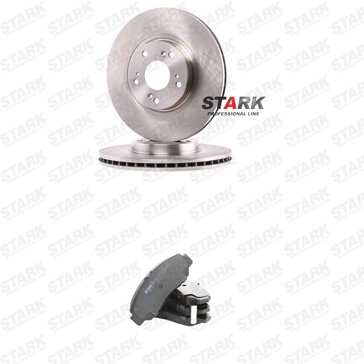 STARK Bromssats, skivbroms SKBK-10992913 SKBK-10992913 STARK bromspaket HONDA CRX