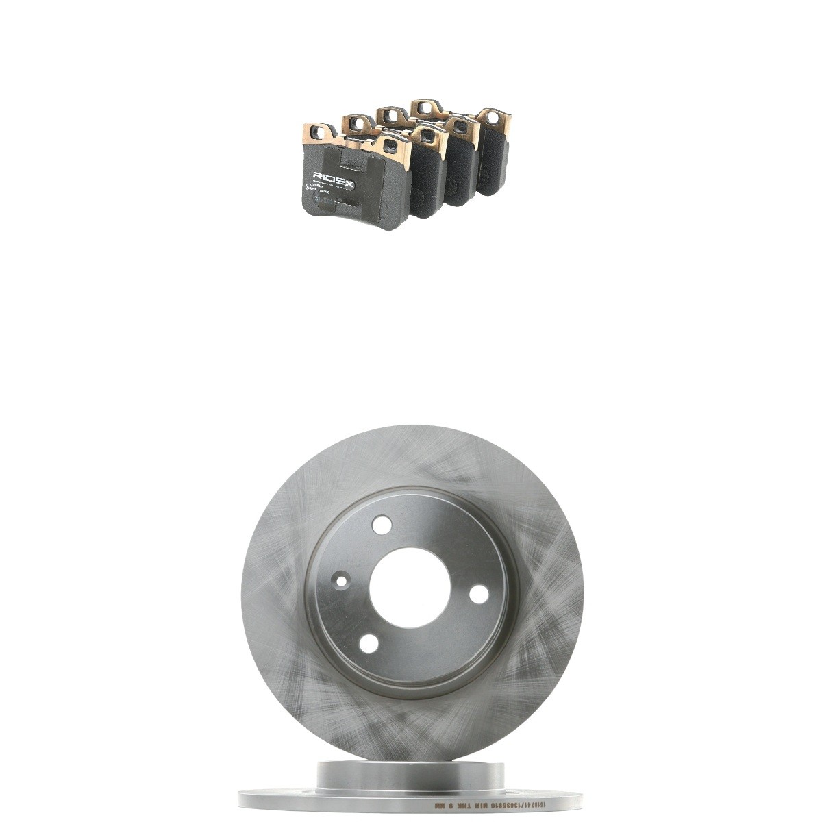 RIDEX Bremseskiver og -klosser 3405B2959 3405B2959 Bremseskiver og klosser CITROËN C5 RIDEX