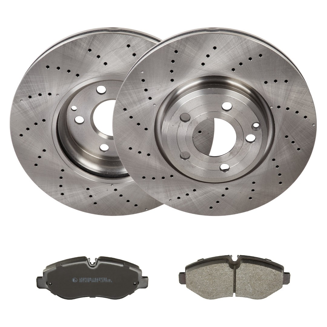 RIDEX Bromssats, skivbroms 3405B2978 3405B2978 RIDEX bromssatser Mercedes VITO