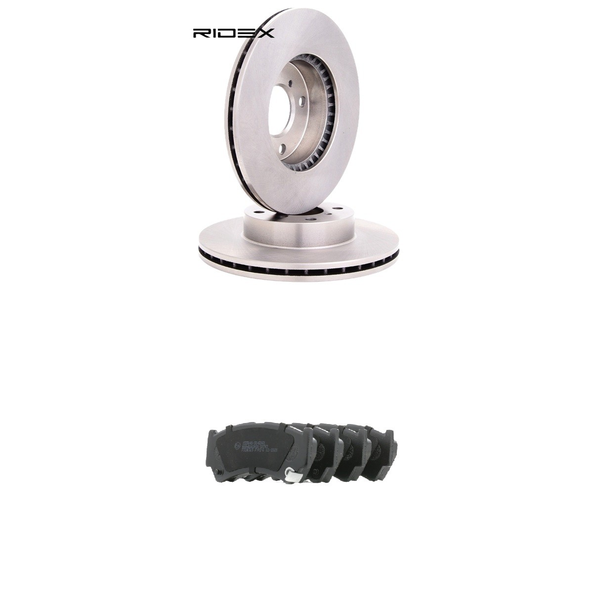 RIDEX Bromssats, skivbroms 3405B2985 3405B2985 RIDEX bromsbelägg och bromsskivor SUZUKI SJ 410