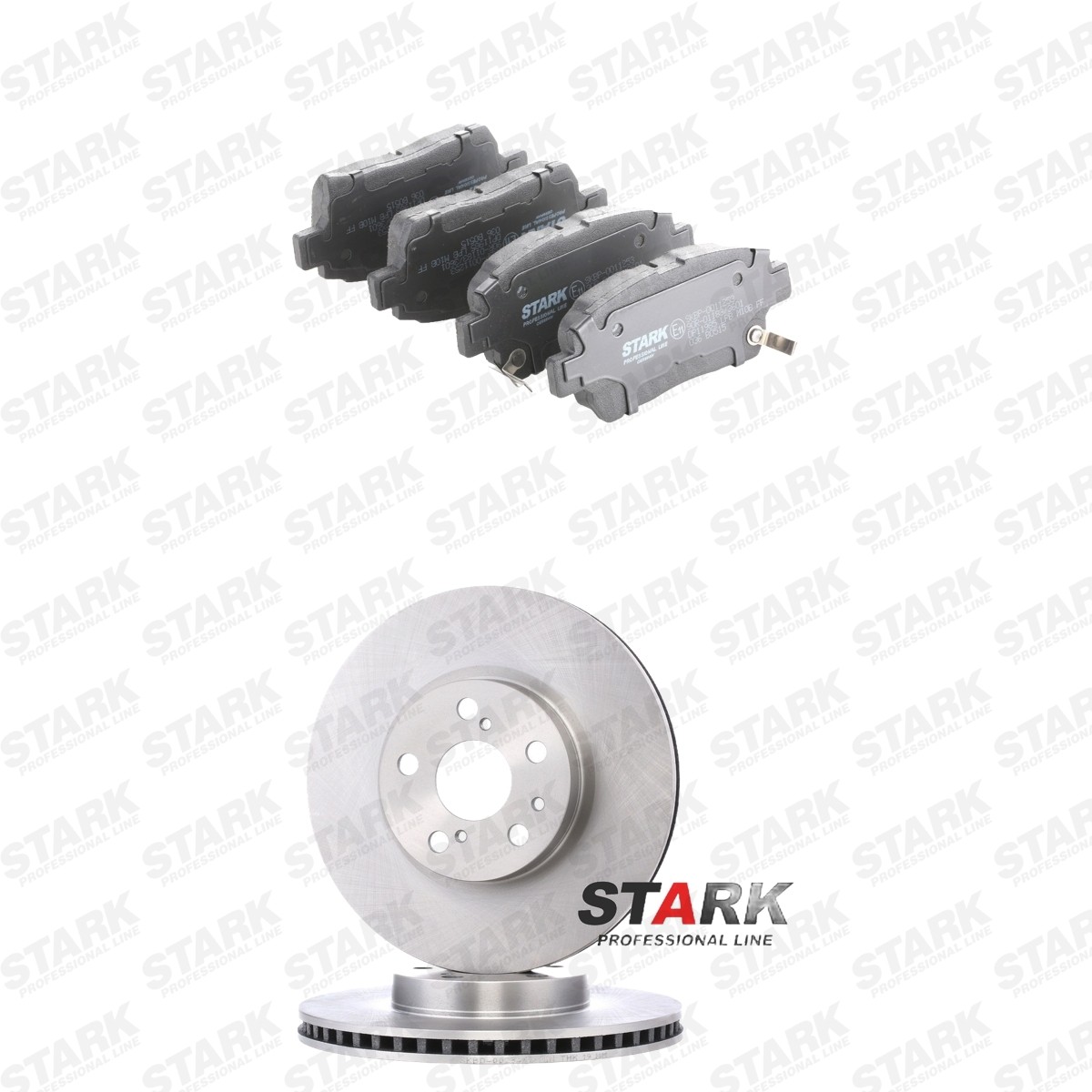 STARK Jarrupalasarja, levyjarru SKBK-10993025 SKBK-10993025 STARK Jarrupalasarja levyjarru TOYOTA CELICA