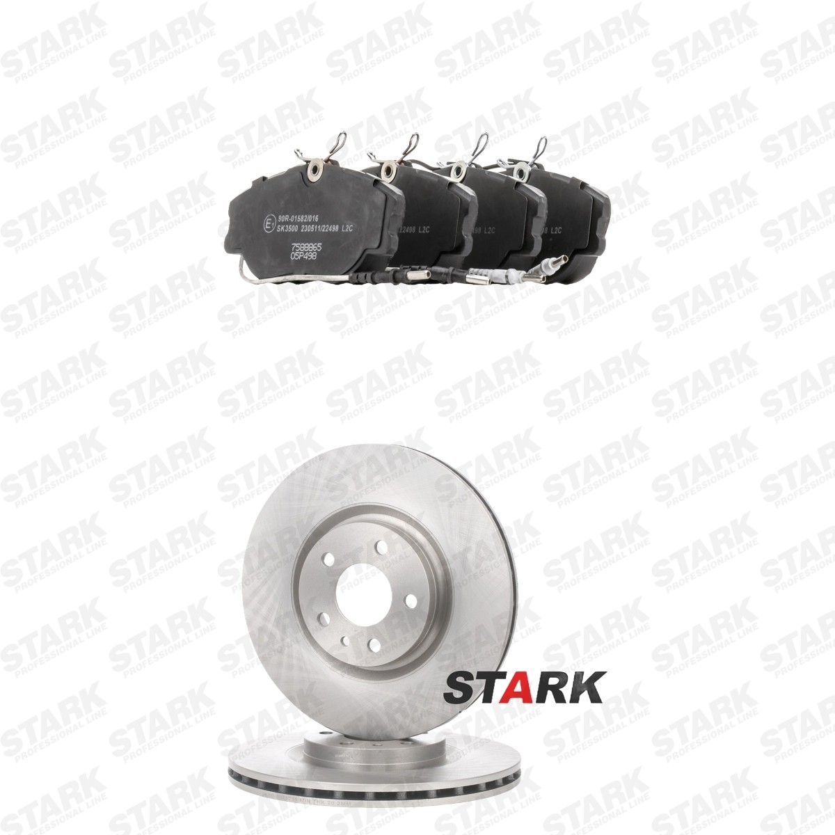 STARK Brake discs and pads set SKBK-10993168 ALFA ROMEO 75 STARK brake discs and pads SKBK10993168