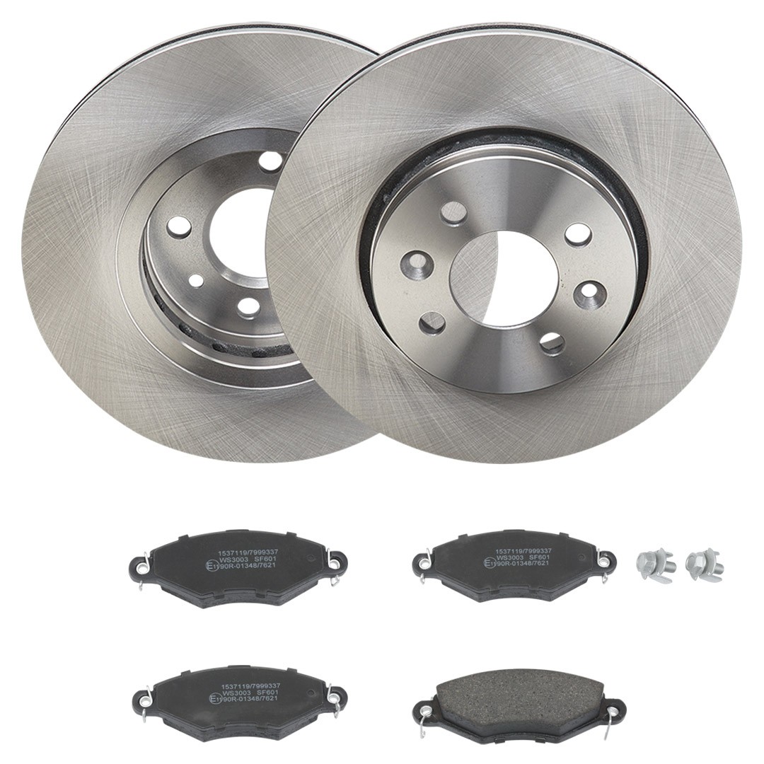 RIDEX Bromssats, skivbroms 3405B3181 3405B3181 RIDEX bromsskivor och -belägg RENAULT CAPTUR