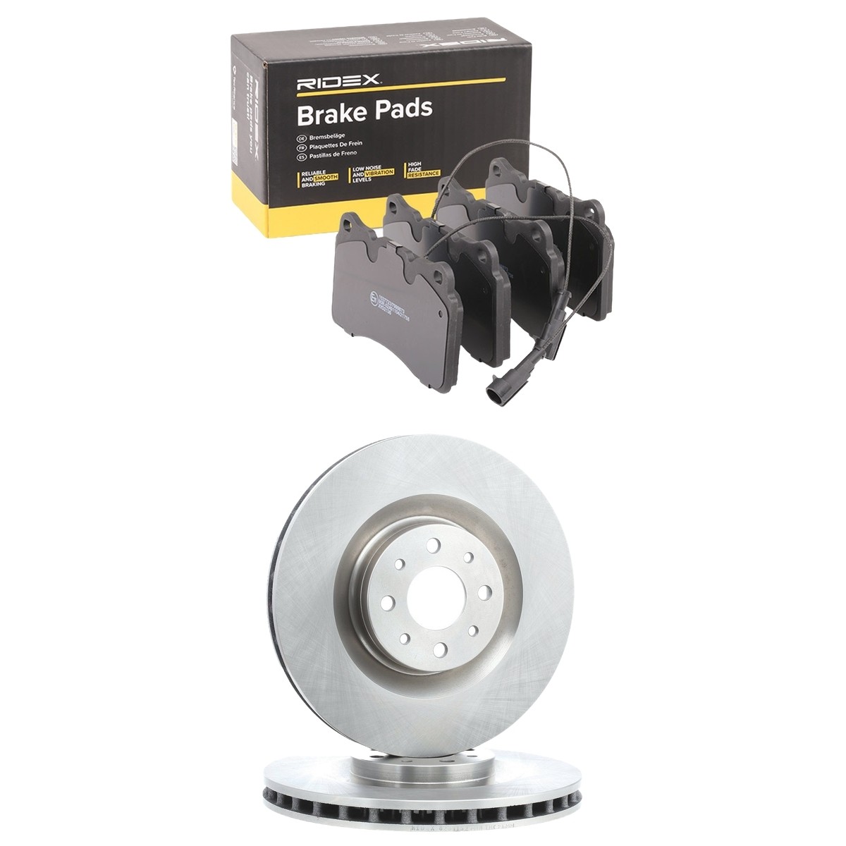 RIDEX Brake discs and pads set 3405B3195 LANCIA YPSILON RIDEX brake discs and pads 3405B3195