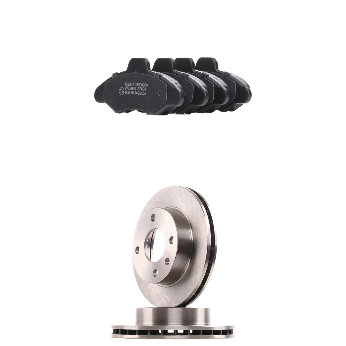 RIDEX Bremseskiver og klodser 3405B3196 3405B3196 Bremsesæt FORD COUGAR RIDEX
