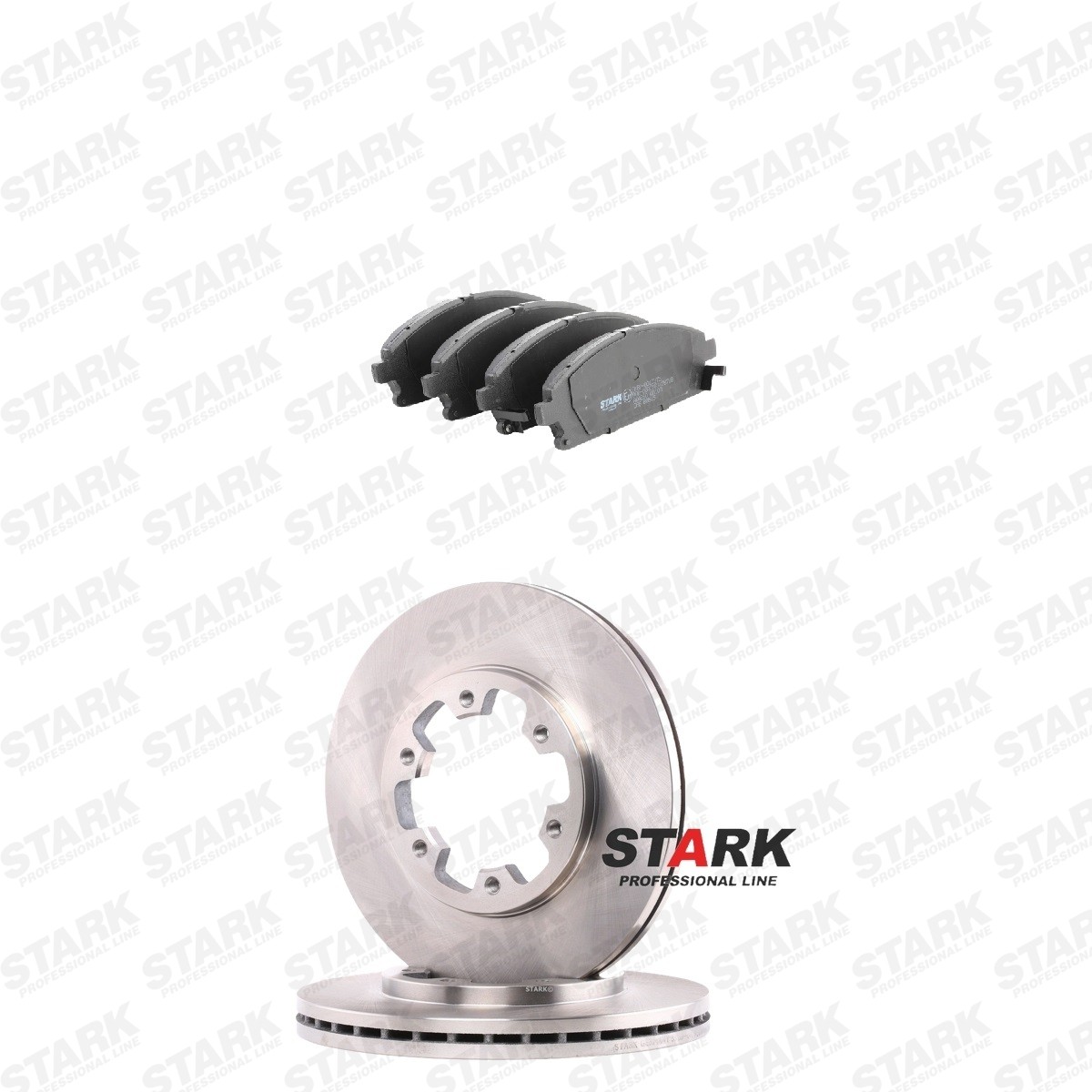 STARK Bremžu komplekts, Disku bremzes SKBK-10993219 Bremžu komplekts STARK URVAN SKBK-10993219 lēti