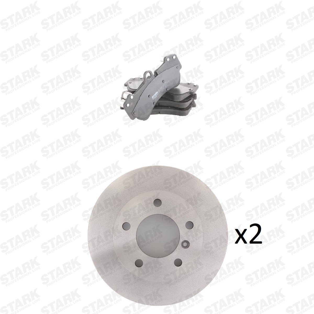 STARK Sada bŕzd, Kotúčová brzda SKBK-10993238 Sada bŕzd STARK GLS SKBK-10993238 lacné