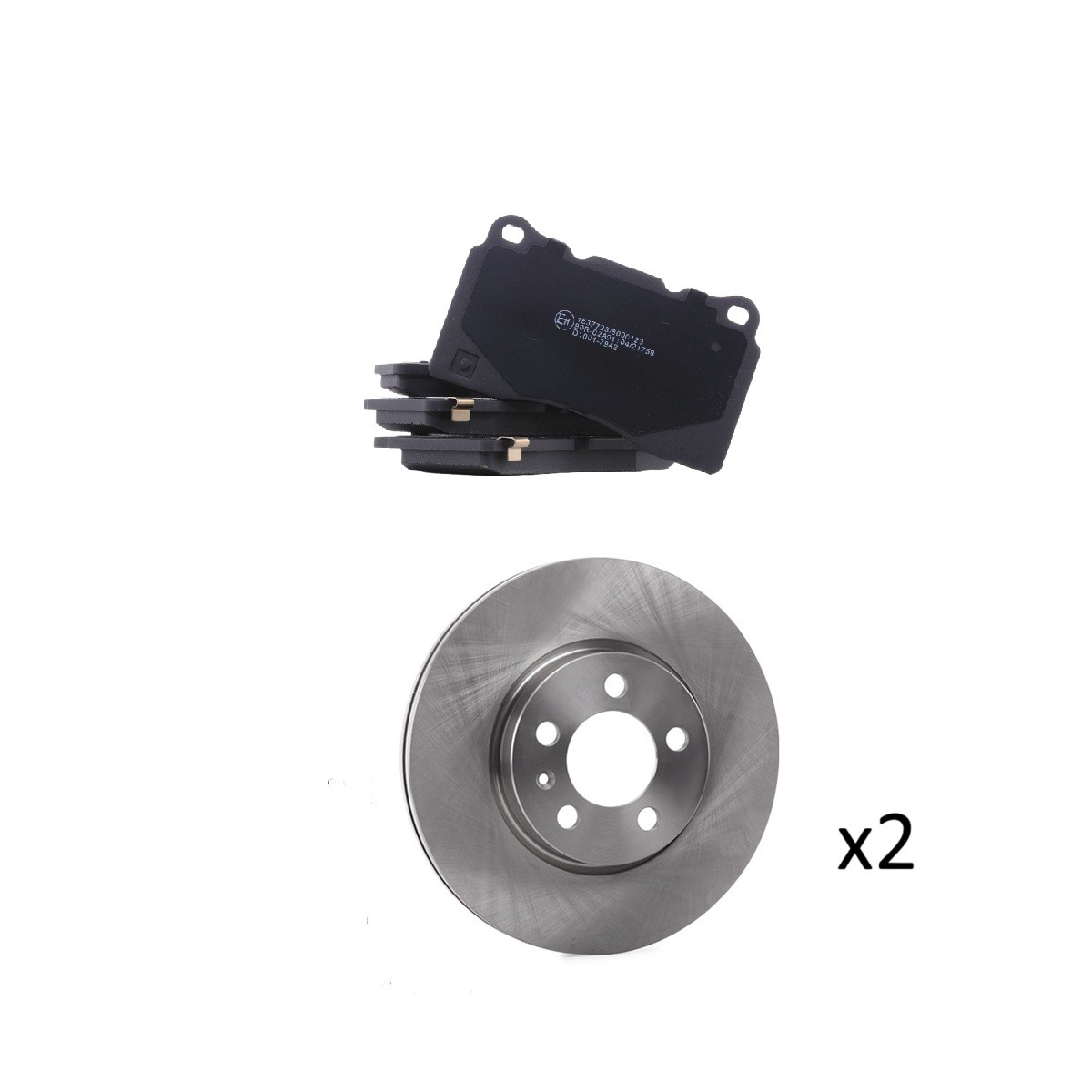 RIDEX Bremseskiver og -klosser 3405B3251 Bremseklosser og skiver RIDEX CORDOBA 3405B3251 billige