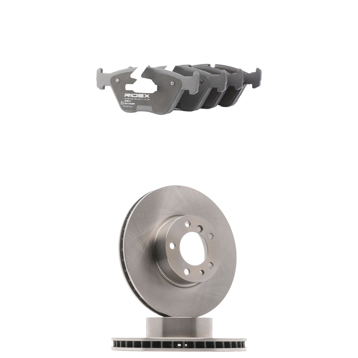 RIDEX Bremseskiver og klodser 3405B3260 Bremsesæt skivebremser RIDEX 2-serie 3405B3260 billig